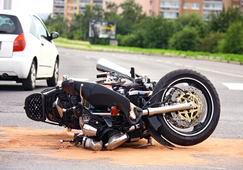 motorcycle accident worth