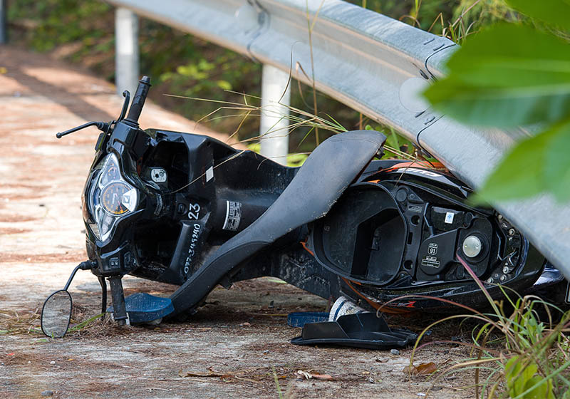 Hit and Run Motorcycle Accident