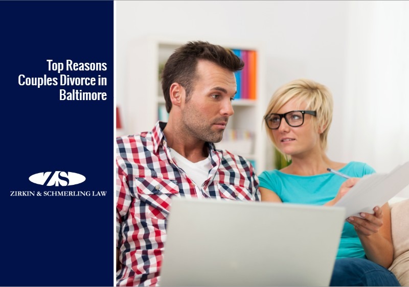 Top Reasons Couples Divorce in Baltimore