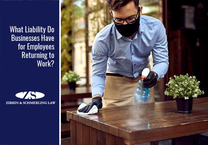 What Liability Do Businesses Have for Employees Returning to Work?