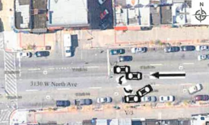 North Avenue Baltimore Accident