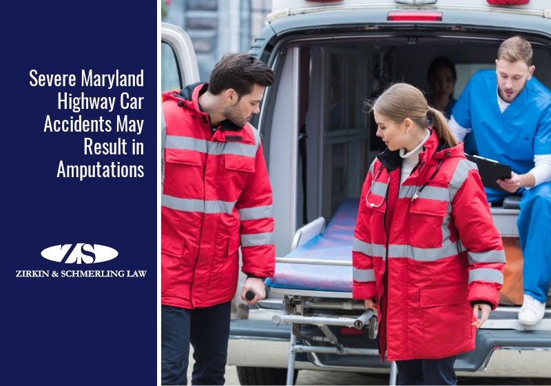 Severe Maryland Highway Car Accidents May Result in Amputations