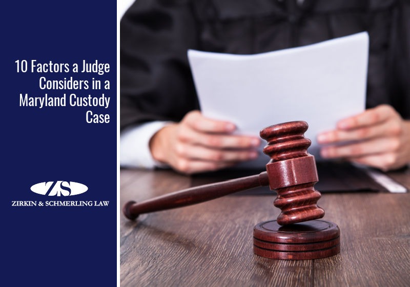 factors in child custody cases