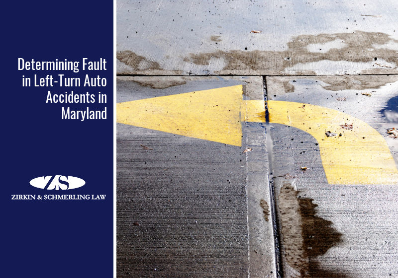 fault for left turn accidents