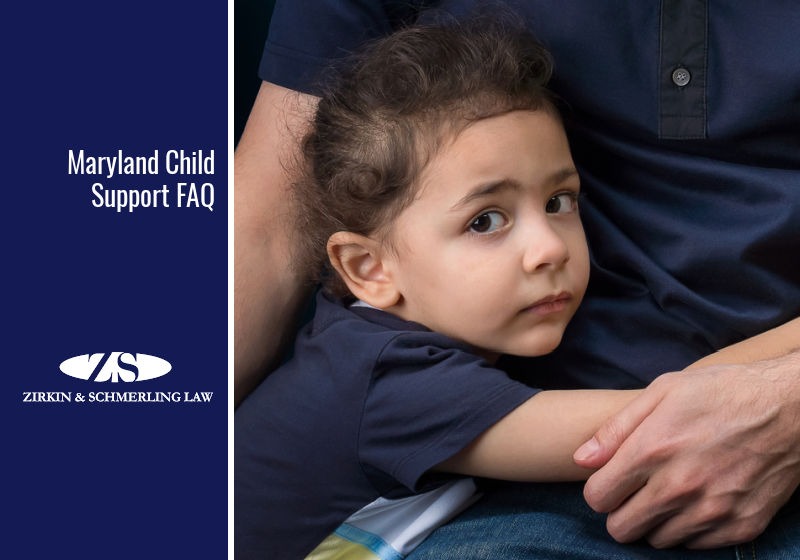 maryland child support questions
