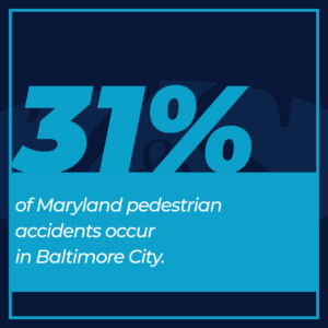 pedestrian accidents Baltimore city