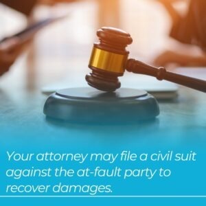 civil suit against at-fault party