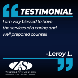 Leroy L. testimonial