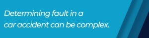 determining fault