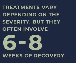 6-8 weeks recovery