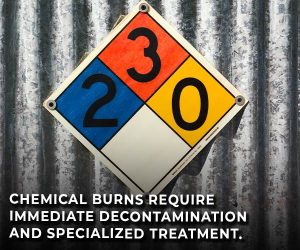 chemical burns