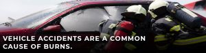 vehicle accidents cause burns