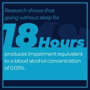 18 hours without sleep