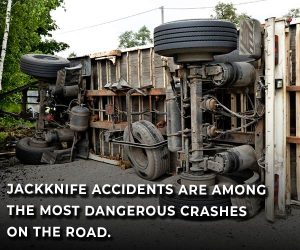 jackknifes crashes most dangerous