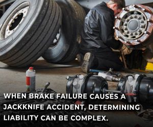brake failure jackknife