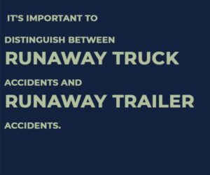 runaway vs. runaway trailer