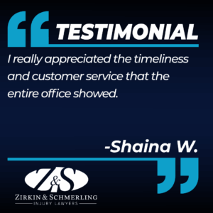 Shaina W. testimonial