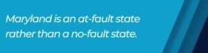 maryland is at-fault state