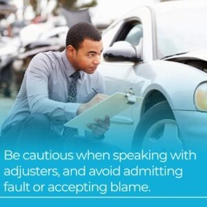 speaking with adjusters