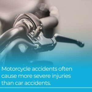 motorcycle accidents more severe injuries