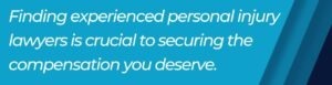 experienced personal injury lawyer